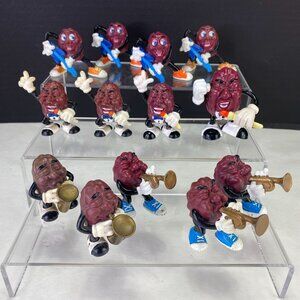 Vintage California Raisins Mixed Lot of 13 Music Figurines